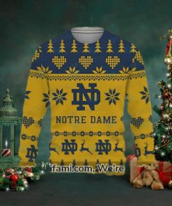 Vintage Notre Dame Sweater Unbelievable Notre Dame Christmas Gift Ideas