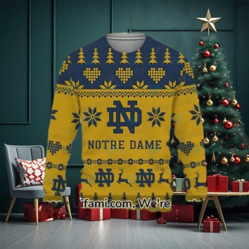 Vintage Notre Dame Sweater Unbelievable Notre Dame Christmas Gift Ideas