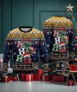 Vintage Notre Dame Sweater Unique Notre Dame Gifts