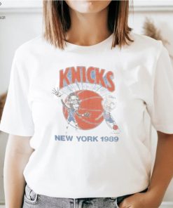 Vintage Patrick Ewing & Mark Jackson 1989 New York Knicks shirt
