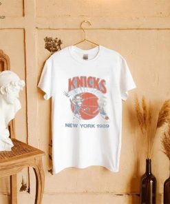 Vintage Patrick Ewing & Mark Jackson 1989 New York Knicks shirt