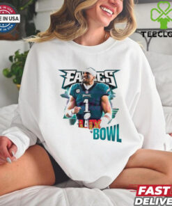 Vintage Philadelphia Eagles Jalen Hurts Super Bowl Lix Mvp shirt