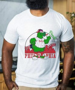 Vintage Phillie Phanatic Cartoon Baseball Shirt