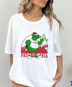 Vintage Phillie Phanatic Cartoon Baseball Shirt