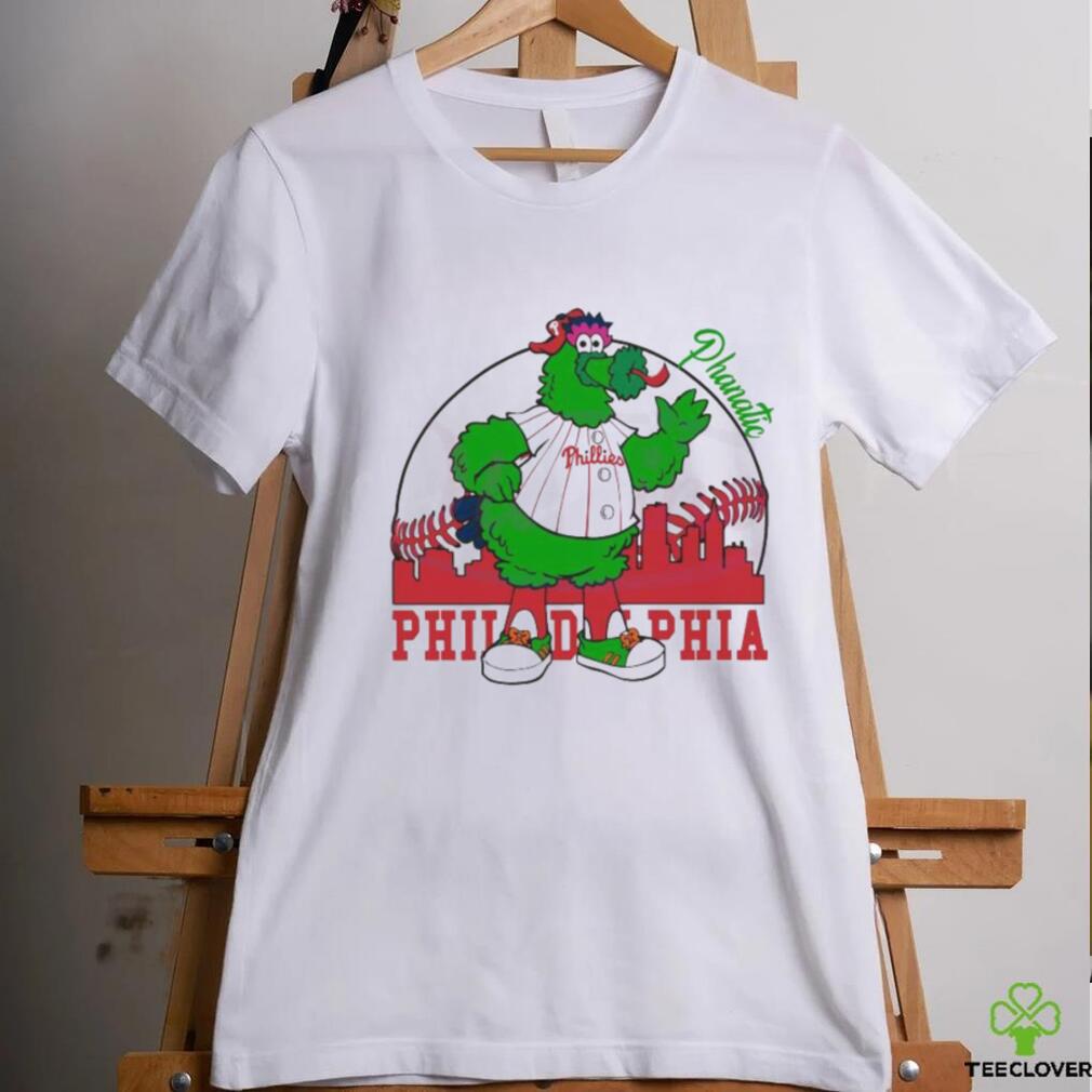 Vintage Phillie Phanatic Cartoon Baseball Shirt - Limotees