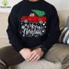 Caterpillar Nana Claus Shirt Christmas Lights Pajama Family Matching T shirt