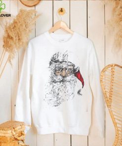 Vintage Retro Santa Claus Candy Cane Christmas Holiday shirt