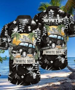 Vintage Ride Chicago White Sox Tropical Hawaiian Shirt