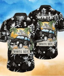 Vintage Ride Chicago White Sox Tropical Hawaiian Shirt