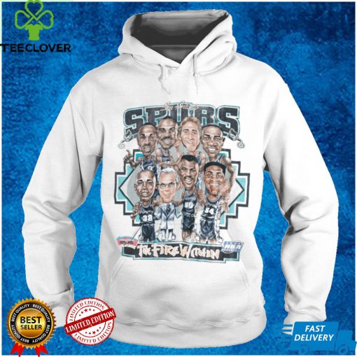 Vintage San Antonio Spurs 1996 NBA Playoffs caricature 90’s t hoodie, sweater, longsleeve, shirt v-neck, t-shirt Basketball David Robinson Pro Player tee