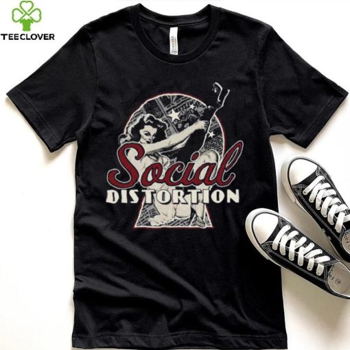 Vintage Sexy Girl Social Distortion Design Shirt