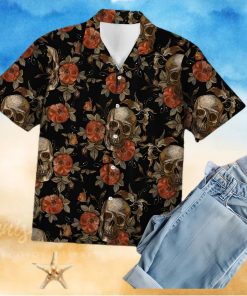 Vintage Skull Hawaiian Shirt