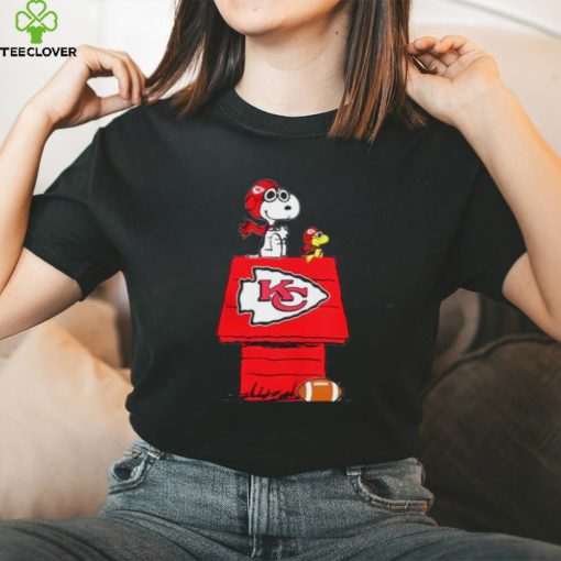 Vintage Snoopy And Woodstock Kansas City Chiefs Shirt