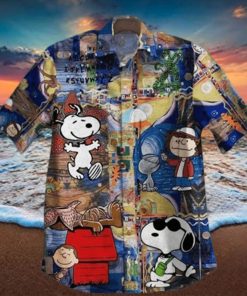Vintage Snoopy Stranger Things Snoopy Hawaiian Shirt