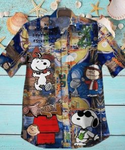 Vintage Snoopy Stranger Things Snoopy Hawaiian Shirt