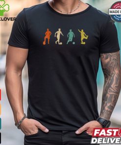 Vintage Soccer Graphic Futbol Football Soccer Player T Shirt