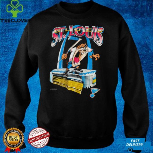 Vintage St.Louis Blues x Tazz 90's t hoodie, sweater, longsleeve, shirt v-neck, t-shirt Warner Bros. Cartoon Hockey NHL