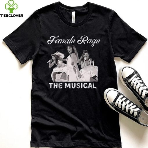 Vintage Taylor Swift TTPD Female Rage The Musical Shirt