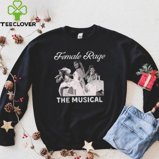 Vintage Taylor Swift TTPD Female Rage The Musical Shirt