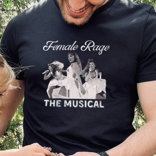 Vintage Taylor Swift TTPD Female Rage The Musical Shirt