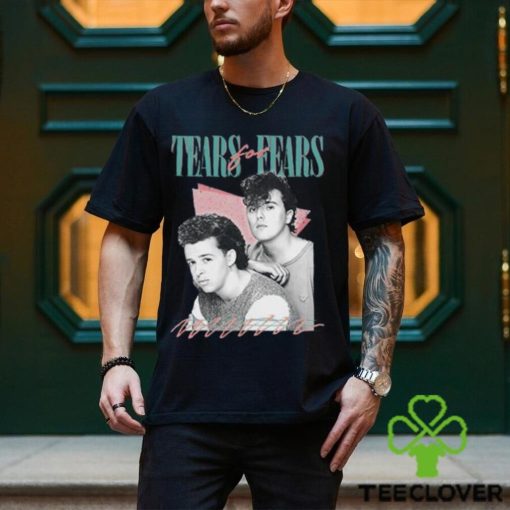 Vintage Tears For Fears Rock Band Music Shirt Classic T Shirt