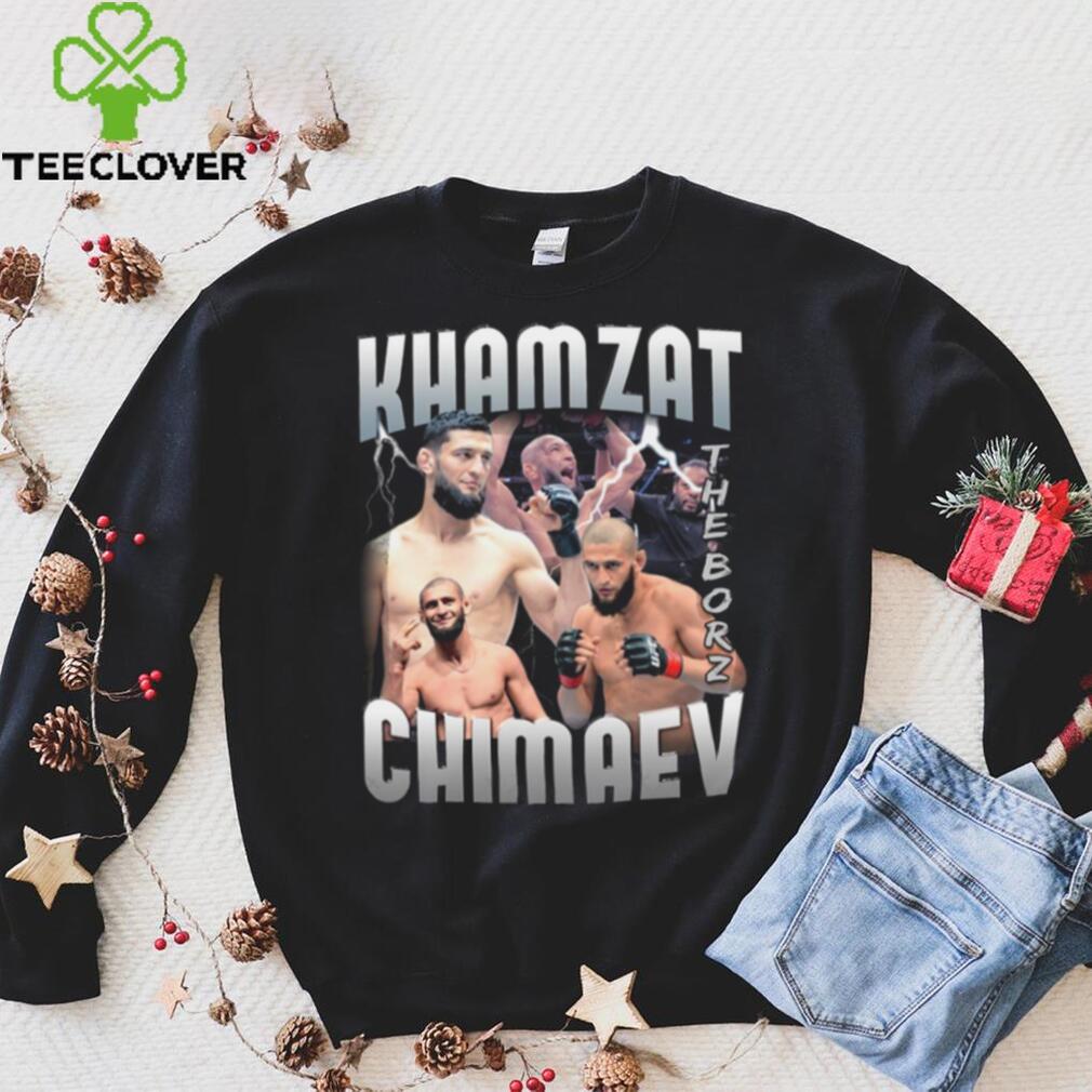 Vintage The Borz Khamzat Chimaev shirt Vintage The Borz Khamzat Chimaev shirt