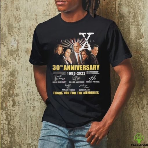 Vintage The X Files Movie 30th Anniversary 1993 – 2023 Thank You For The Memories T Shirt
