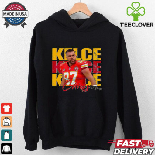 Vintage Travis Kelce 87 Kansas City Chiefs Football Players shirt