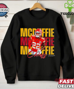 Vintage Trent Mcduffie 22 Kansas City Chiefs Football Players shirt