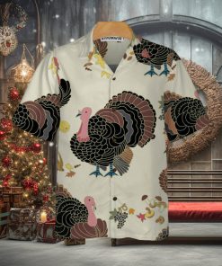 Vintage Turkey Thanksgiving Hawaiian Shirt, Thanksgiving Gobble Shirt