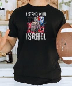 Vintage USA Eagle Stand With Israel Shirt