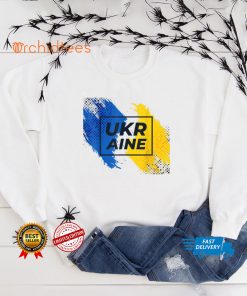 Vintage Ukraine Ukrainian Flag Pride T Shirt (1)