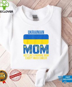 Vintage Ukrainian Mom Ukraine Flag For Mother's Day T Shirt