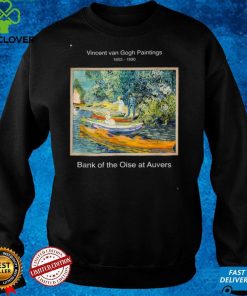 Vintage Van Gogh Painting Art Bank of the Oise at Auvers T Shirt 2 Vintage Van Gogh Painting Art Bank of the Oise at Auvers T Shirt