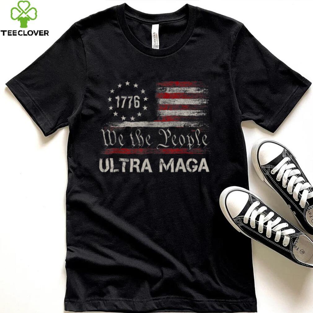 Vintage We The People Ultra MAGA And Proud Of It US Flag T Shirt Vintage We The People Ultra MAGA And Proud Of It US Flag T Shirt