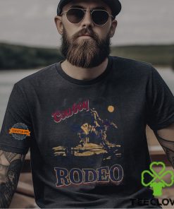 Vintage Western Cowboy Graphic T Shirt