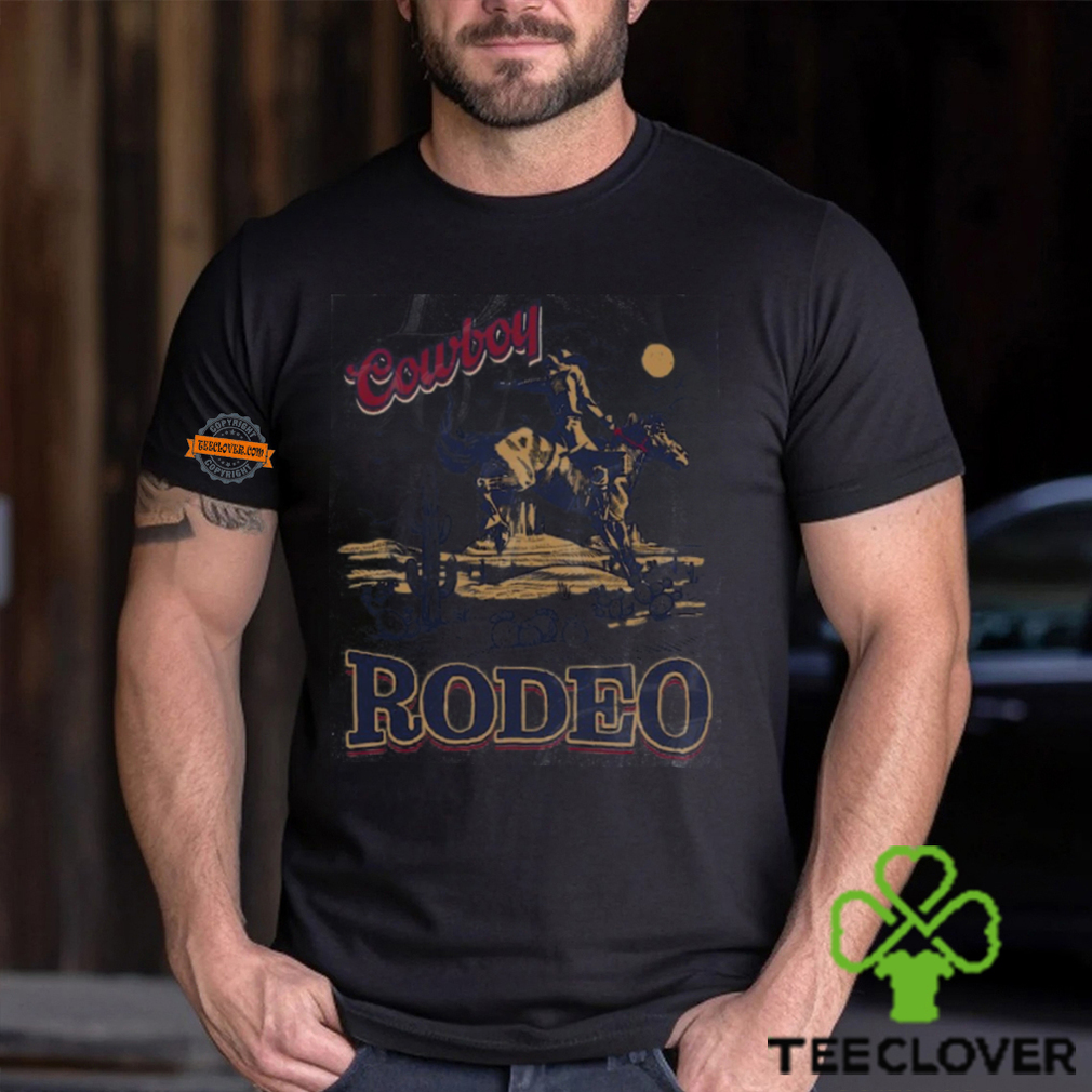 Vintage Western Cowboy Graphic T Shirt Vintage Western Cowboy Graphic T Shirt