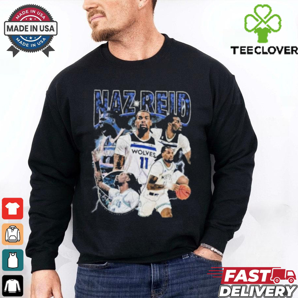 Vintage Wolves Naz Reid Shirt Classic Nba Apparel For Timberwolves Fans shirt Vintage Wolves Naz Reid Shirt Classic Nba Apparel For Timberwolves Fans shirt