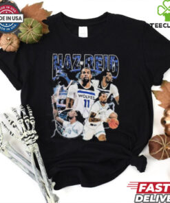 Vintage Wolves Naz Reid Shirt Classic Nba Apparel For Timberwolves Fans shirt