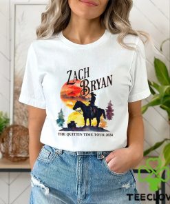 Vintage Zack Bryan 2024 Tour Sweathoodie, sweater, longsleeve, shirt v-neck, t-shirt The Quittin Time T Shirt