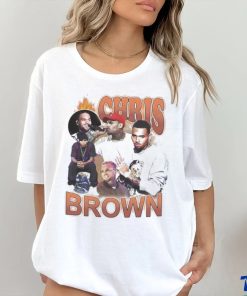 Vintage chris brown hip hop 2024 shirt+