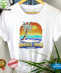 Virginia Beach Virginia Vintage Distressed Souvenir T Shirt