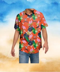 Virginia Cavaliers Floral Hawaiian Shirt