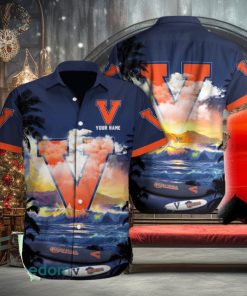 Virginia Cavaliers NCAA Vacation Wear Custom Name Hawaiian Shirt Beach For Men Women Gift For Fans