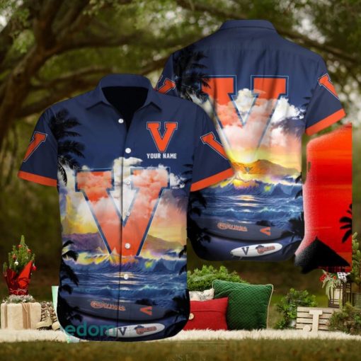 Virginia Cavaliers NCAA Vacation Wear Custom Name Hawaiian Shirt Beach For Men Women Gift For Fans