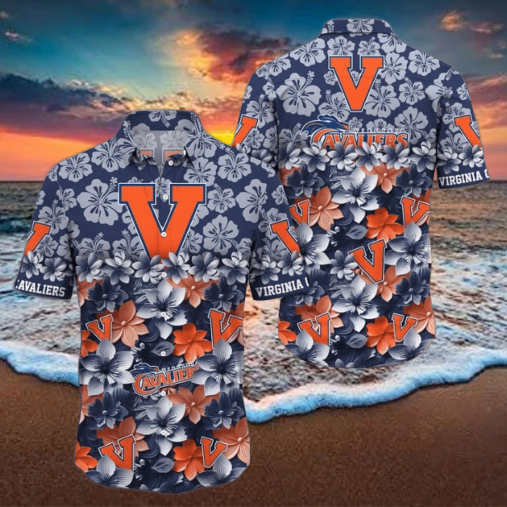 Virginia Cavaliers NCAA3 Hawaiian Shirt Trending Summer Virginia Cavaliers NCAA3 Hawaiian Shirt Trending Summer