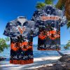 Virginia Tech Hokies Palms Tree Hawaiian Shirt