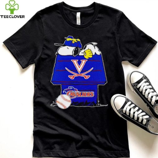 Virginia Cavaliers Snoopy And Woodstock The Peanuts Baseball shirt