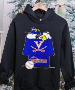 Virginia Cavaliers Snoopy And Woodstock The Peanuts Baseball shirt
