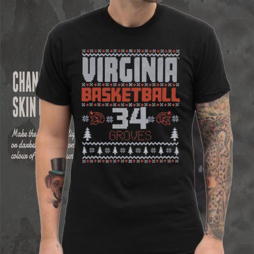 Virginia NCAA Basketball Jacob Groves T Shirt